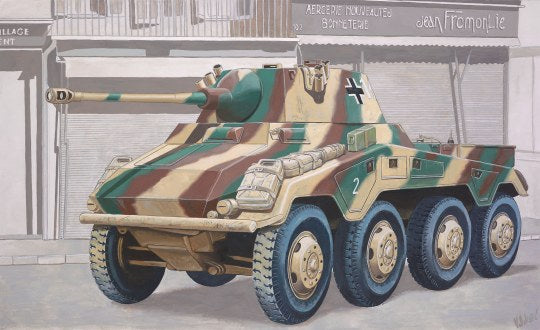 Revell 1/76th scale Sd.Kfz. 234/2 Puma First Diorama Set