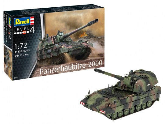 Revell 1/72nd scale Panzerhaubitze 2000