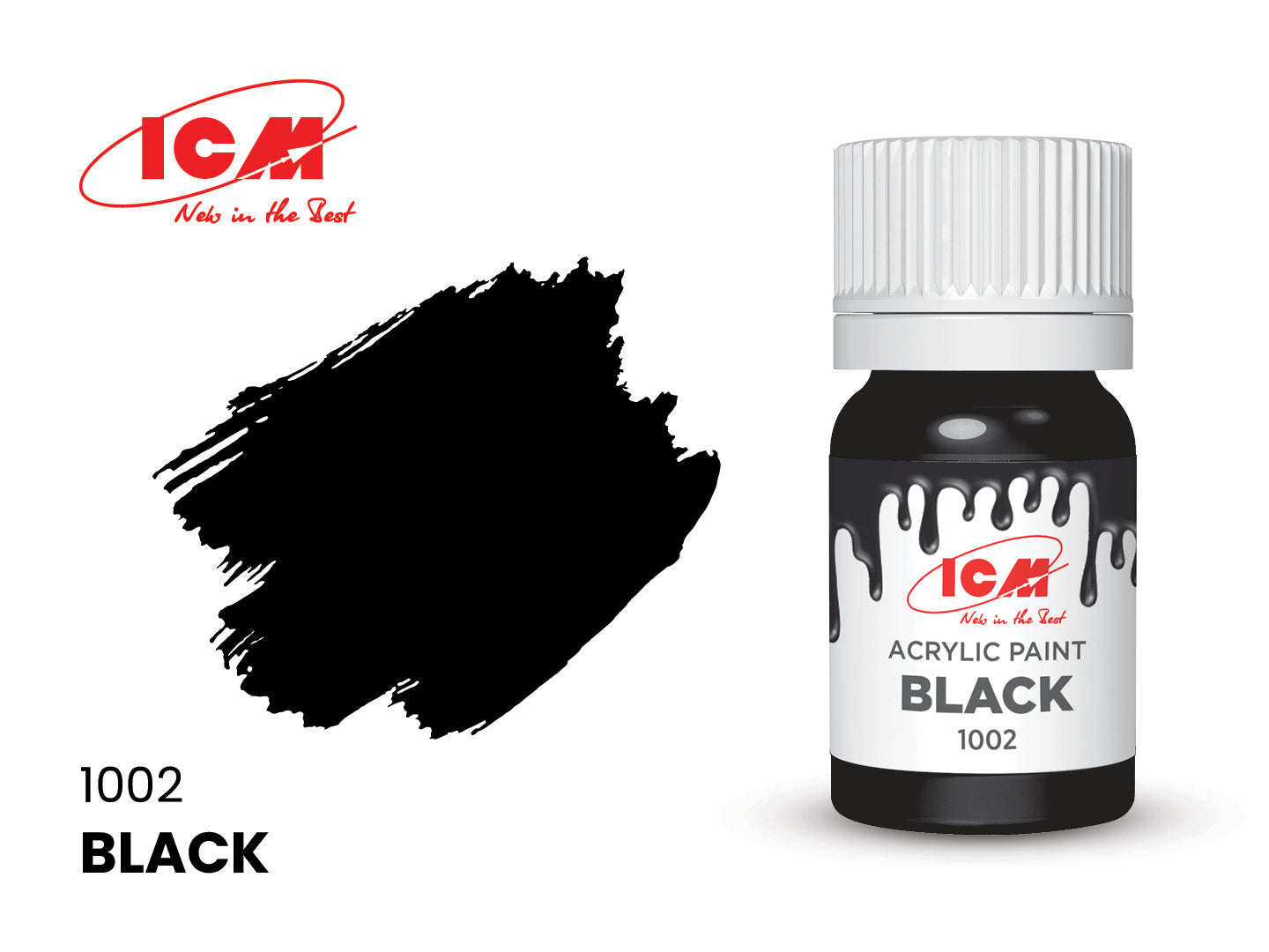 ICM Paint 1002 - Black