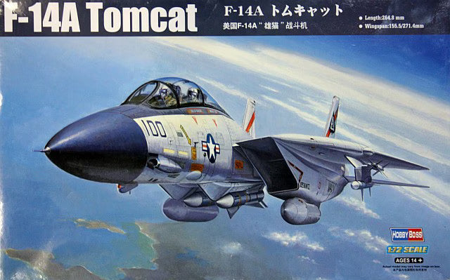 Hobbyboss 1/72nd Scale F-14A Tomcat