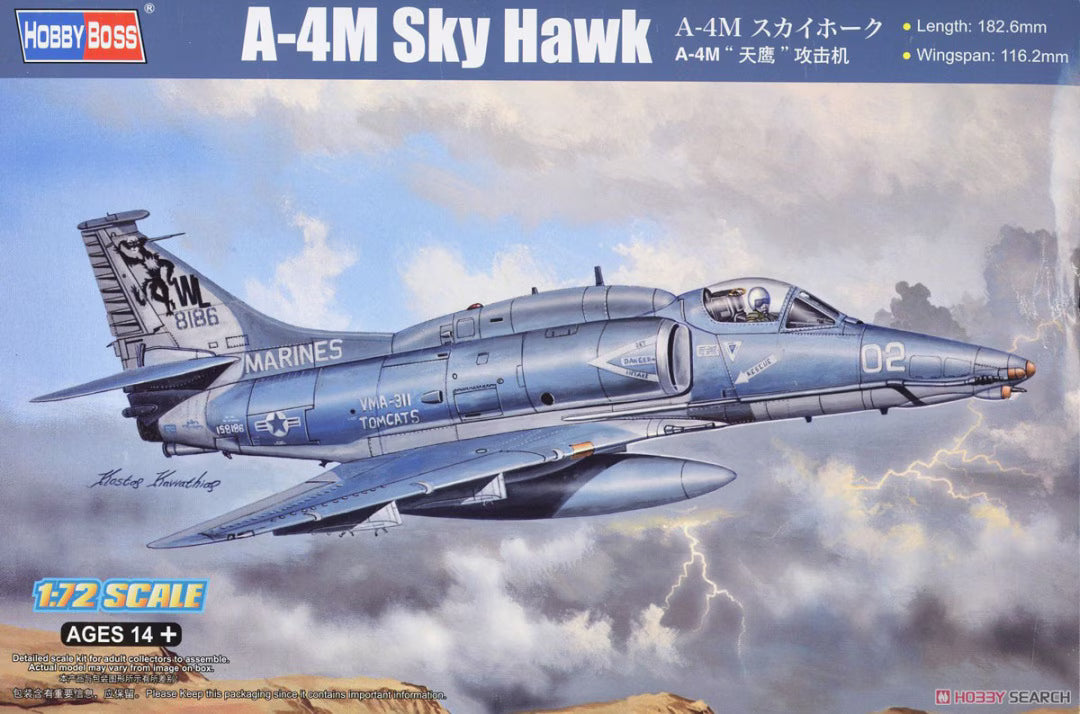 Hobbyboss 1/72nd Scale A-4M Skyhawk