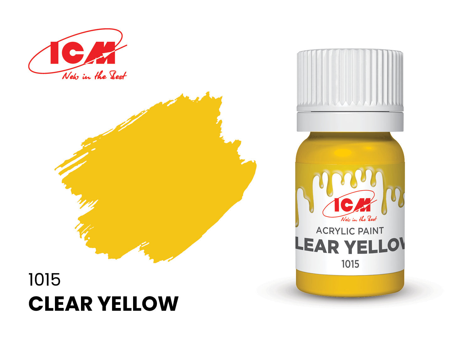 ICM Paint 1015 - Clear Yellow