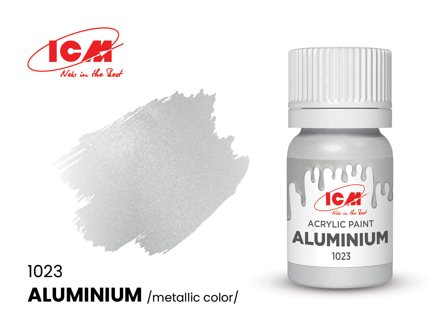 ICM Paint 1023 - Aluminium (Metallic)