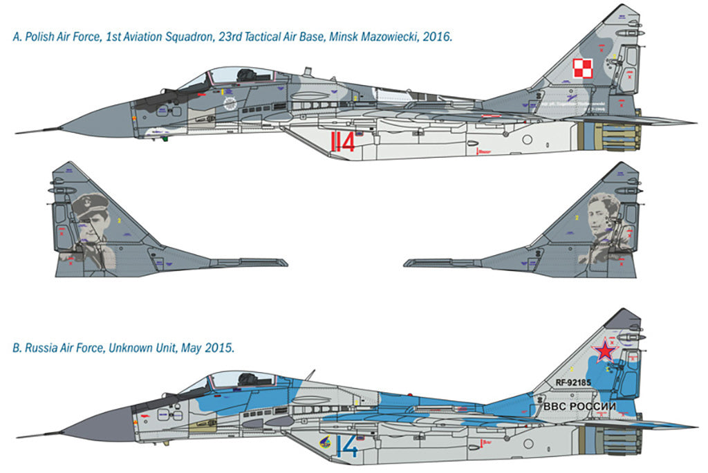 Italeri 1/72nd scale Mig-29A Fulcrum