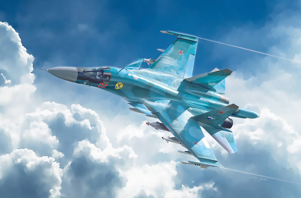 Italeri 1/72nd scale Sukhoi SU-34 Fullback
