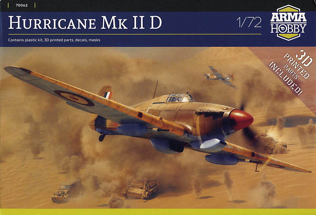 Arma Hobby 1/72nd scale Hawker Hurricane Mk.II D