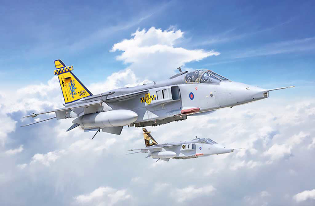 Italeri 1/72nd scale Jaguar RAF GR.1-3