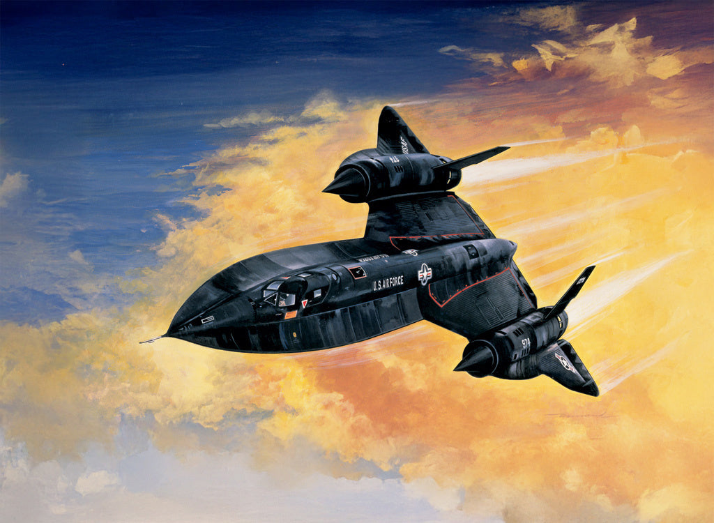 Italeri 1/72nd scale SR-71 Blackbird with Drone