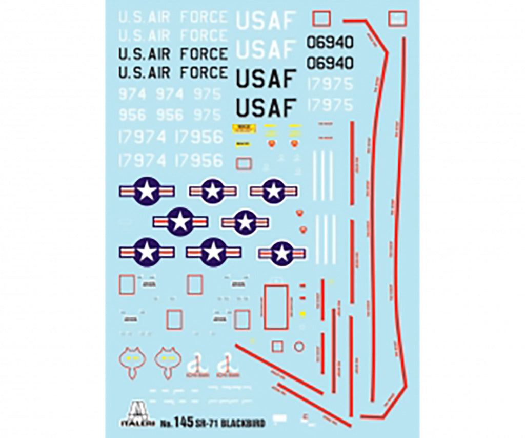 Italeri 1/72nd scale SR-71 Blackbird with Drone