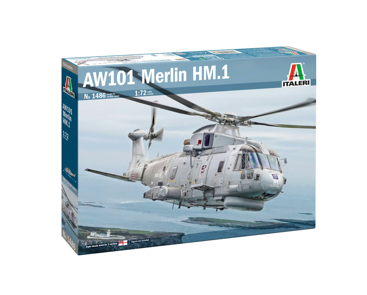 Italeri 1/72nd scale AW-101 Merlin HM.1