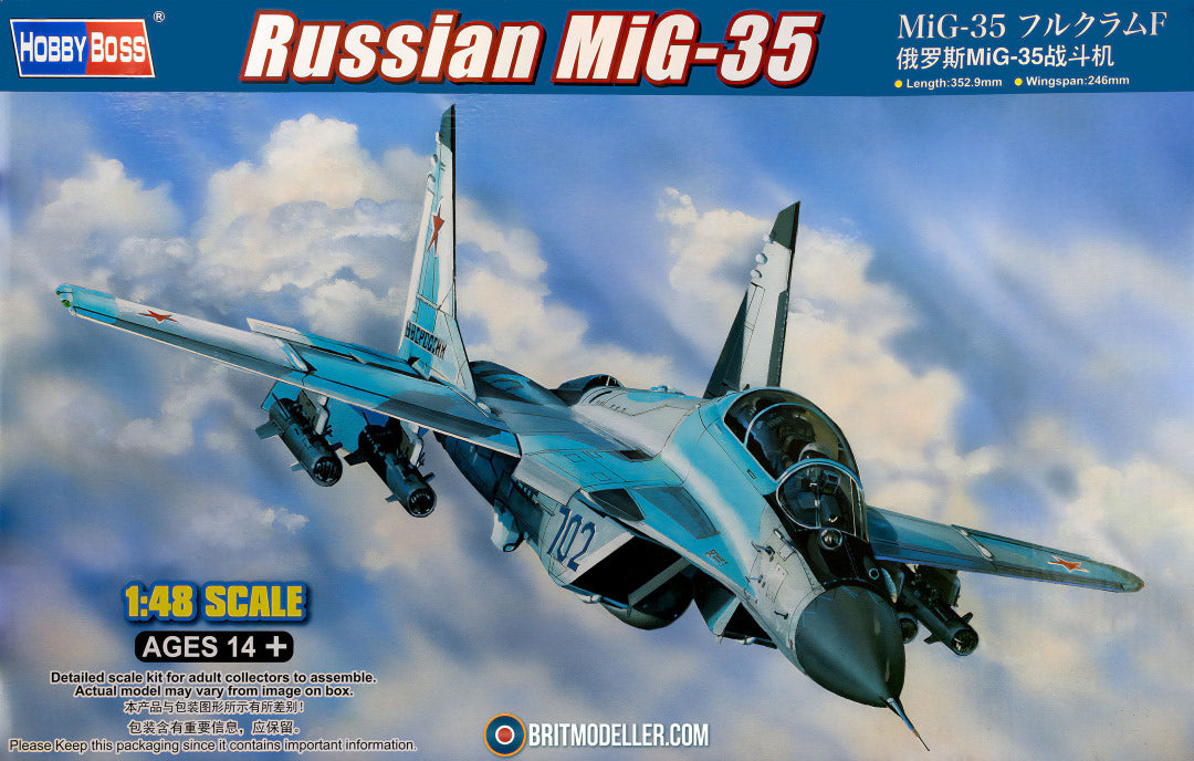 HobbyBoss 1/48th scale Russian MiG-35