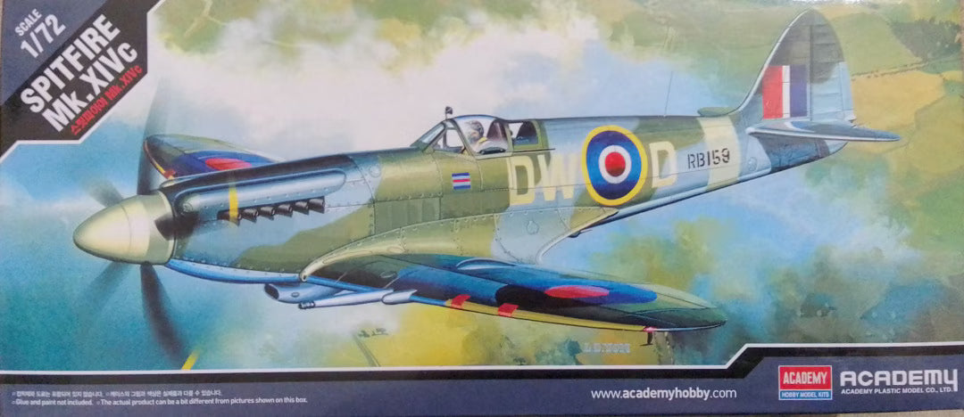 Academy 1/72nd scale Spitfire Mk.XIVc