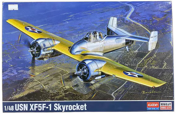 Academy 1/48th scale USN XF5F-1 Skyrocket