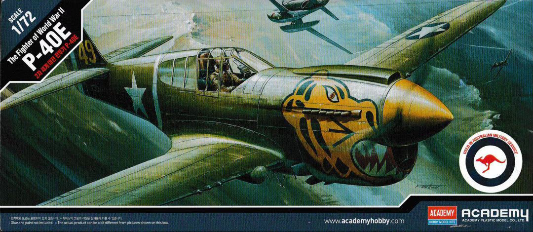 Academy 1/72nd scale P-40E