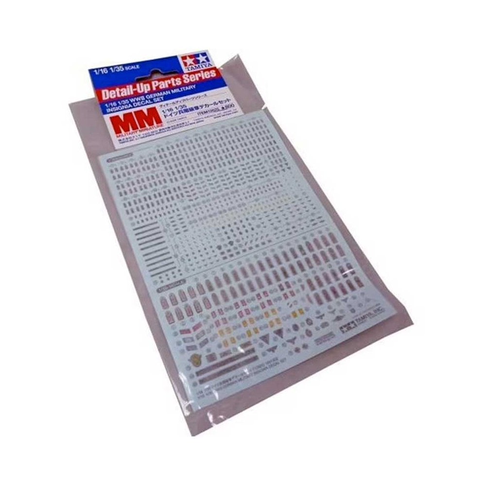 Tamiya 1/16 & 1/35 German Rank Markings