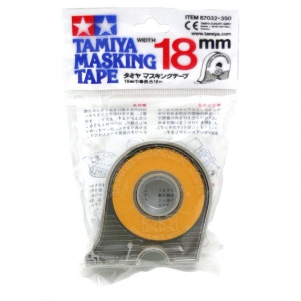 Tamiya Masking Tape with dispenser, 18mm