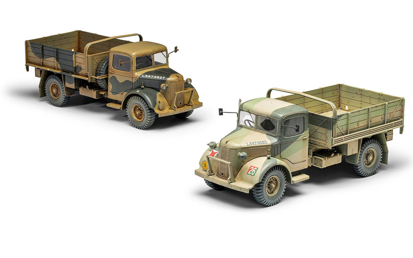 Airfix 1/35th scale WWII British Army 30-cwt 4x2 GS Truck