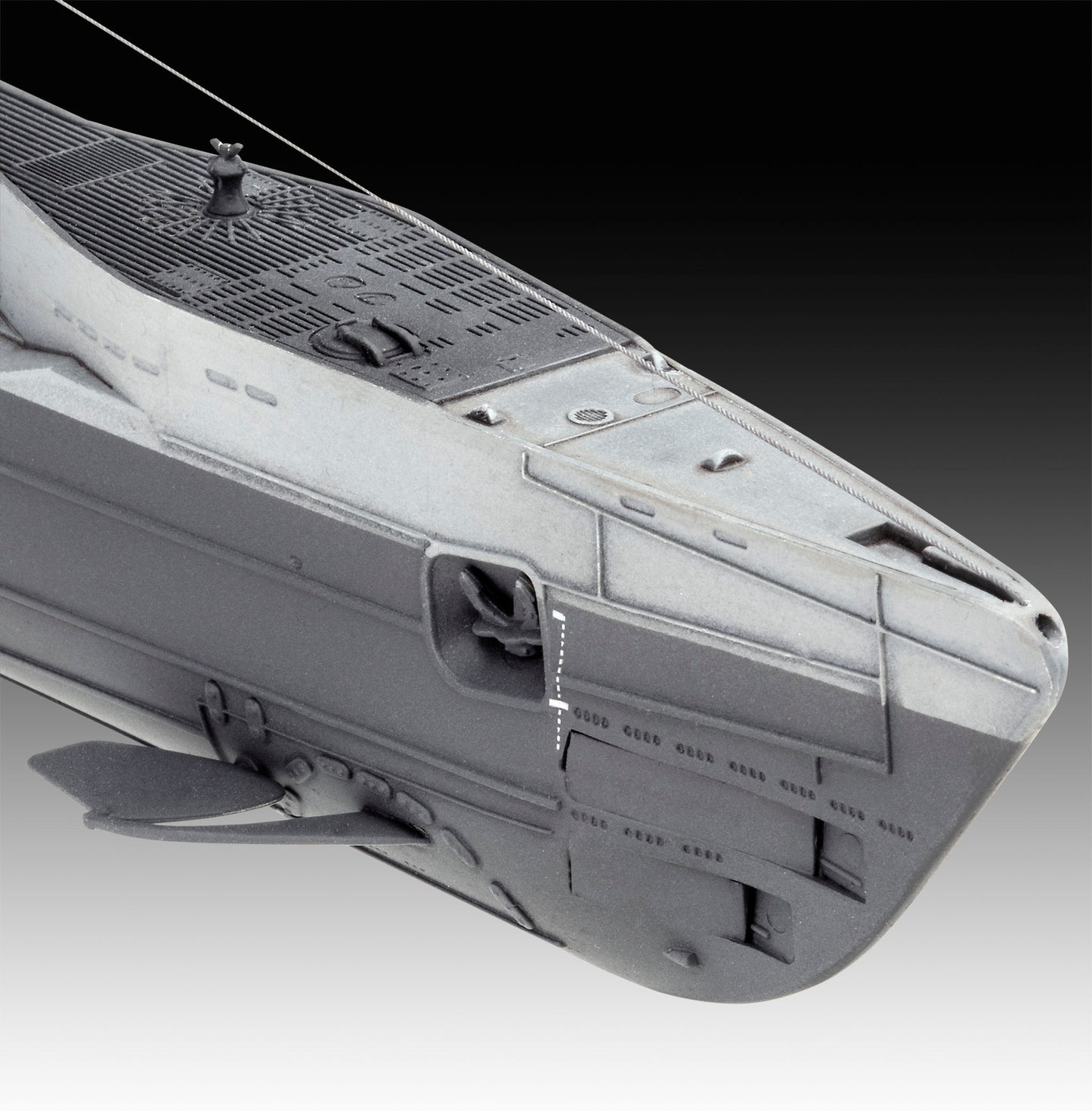 Revell 1/144th scale German U-boat Type IX C/40 (U-190) Submarine