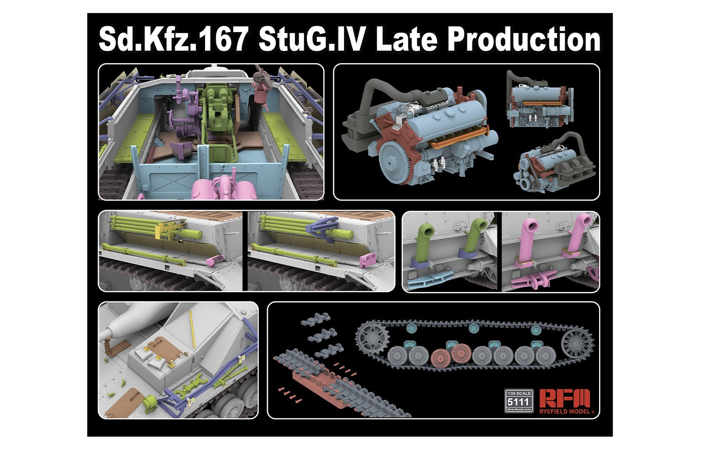 Ryefield Model 1/35th scale Sd.kfz. 167 StuG.IV Late Production