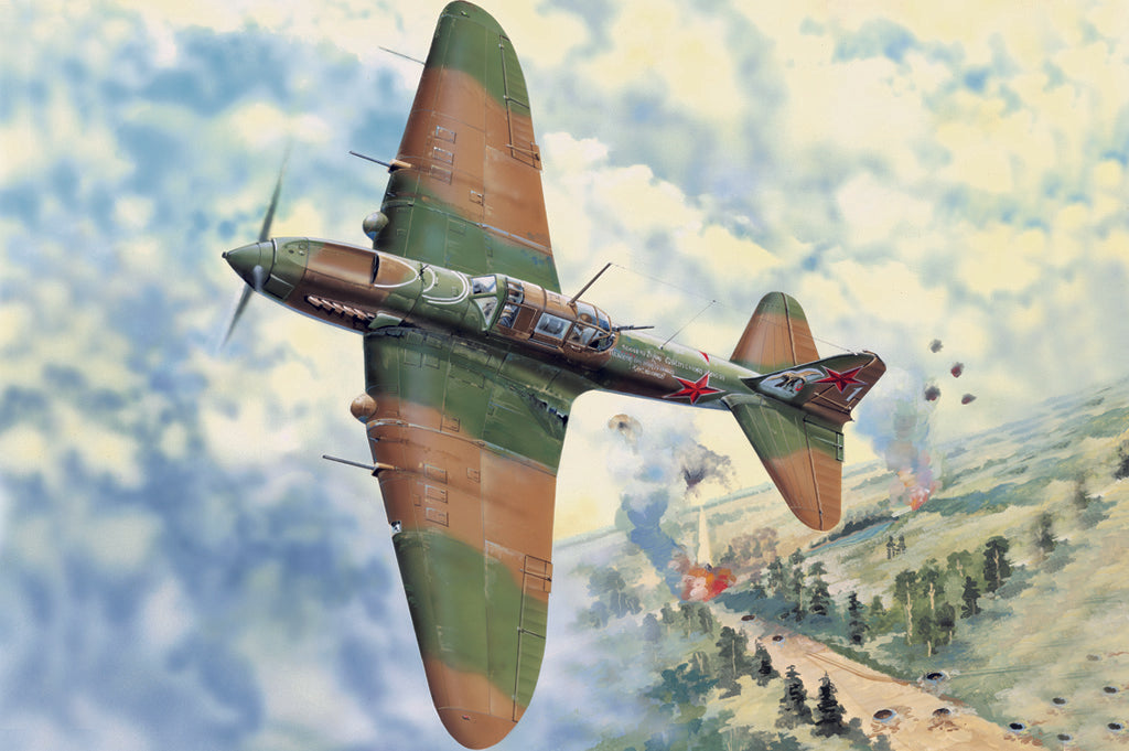 HobbyBoss 1/32nd scale IL-2M3 ground Attack aircraft