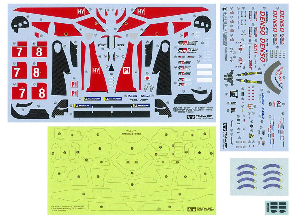 Tamiya 1/24th scale Toyota Gazoo racing TS050 Hybrid