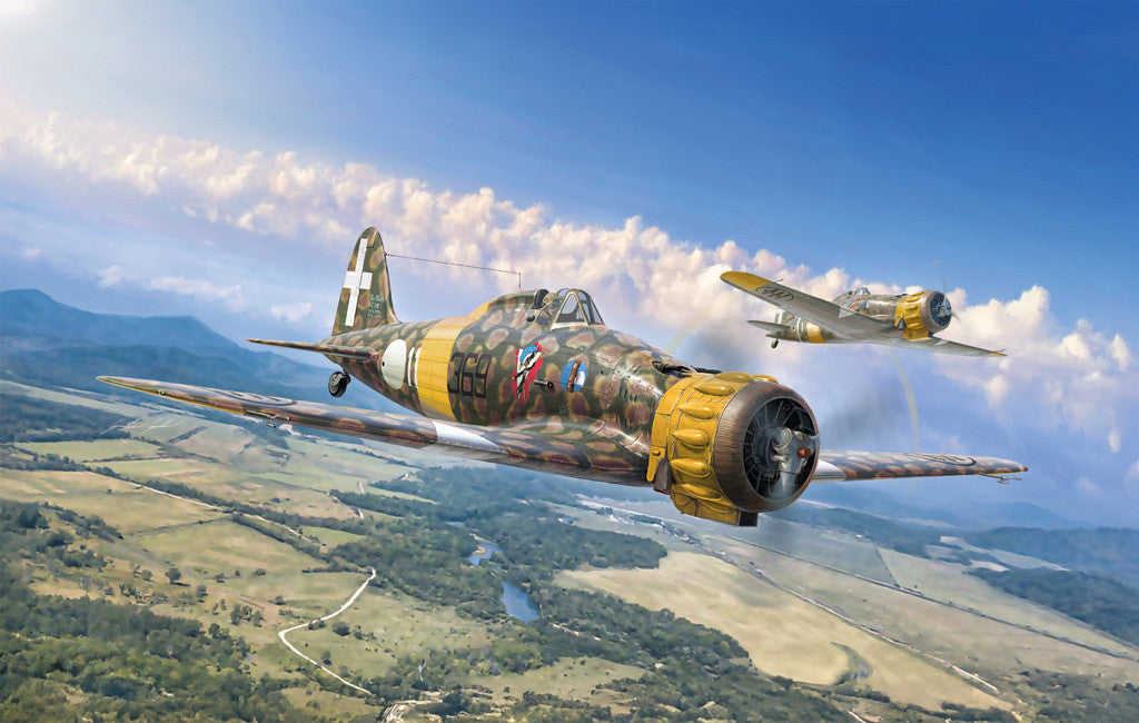 Italeri 1/32nd scale Macchi MC.200 Saetta