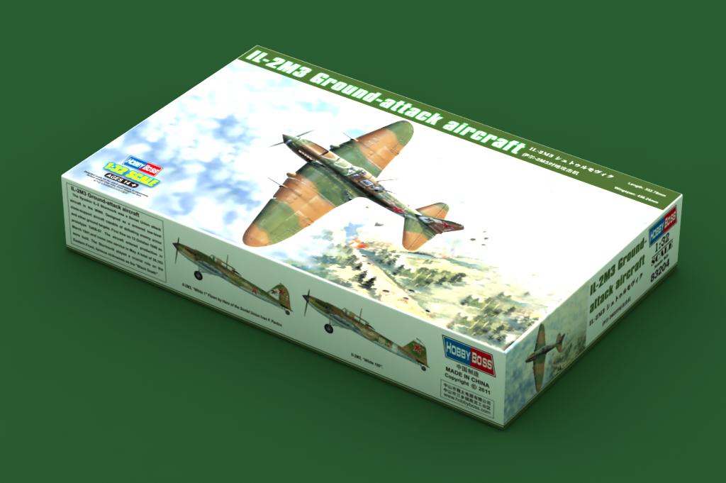 HobbyBoss 1/32nd scale IL-2M3 ground Attack aircraft