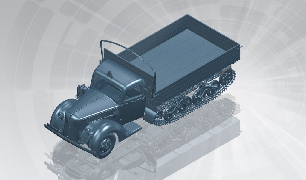 ICM 1/35th scale V3000S/SS M Sd.Kfz.3b Maultier
