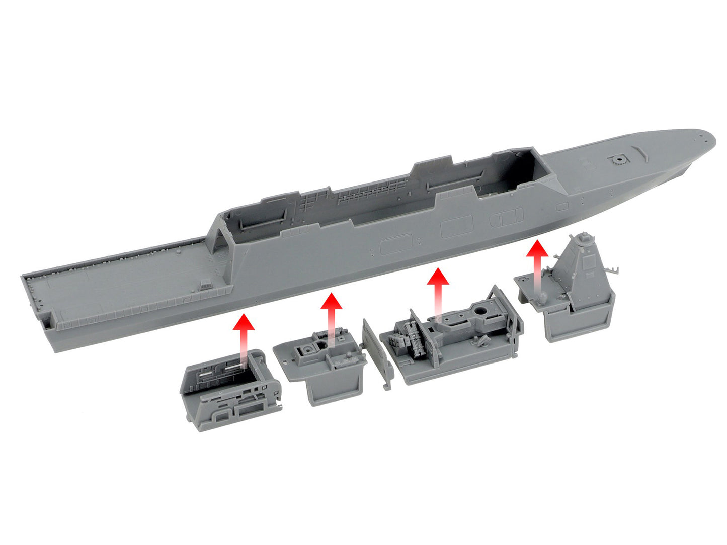 Tamiya 1/700th scale - JMSDF Defense Ship FFM-1 Mogami