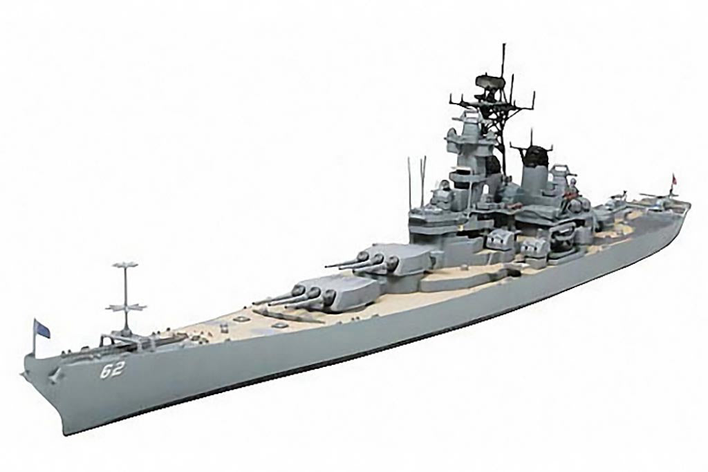 Tamiya 1/700th scale - USS New Jersey Battleship (BB-62)