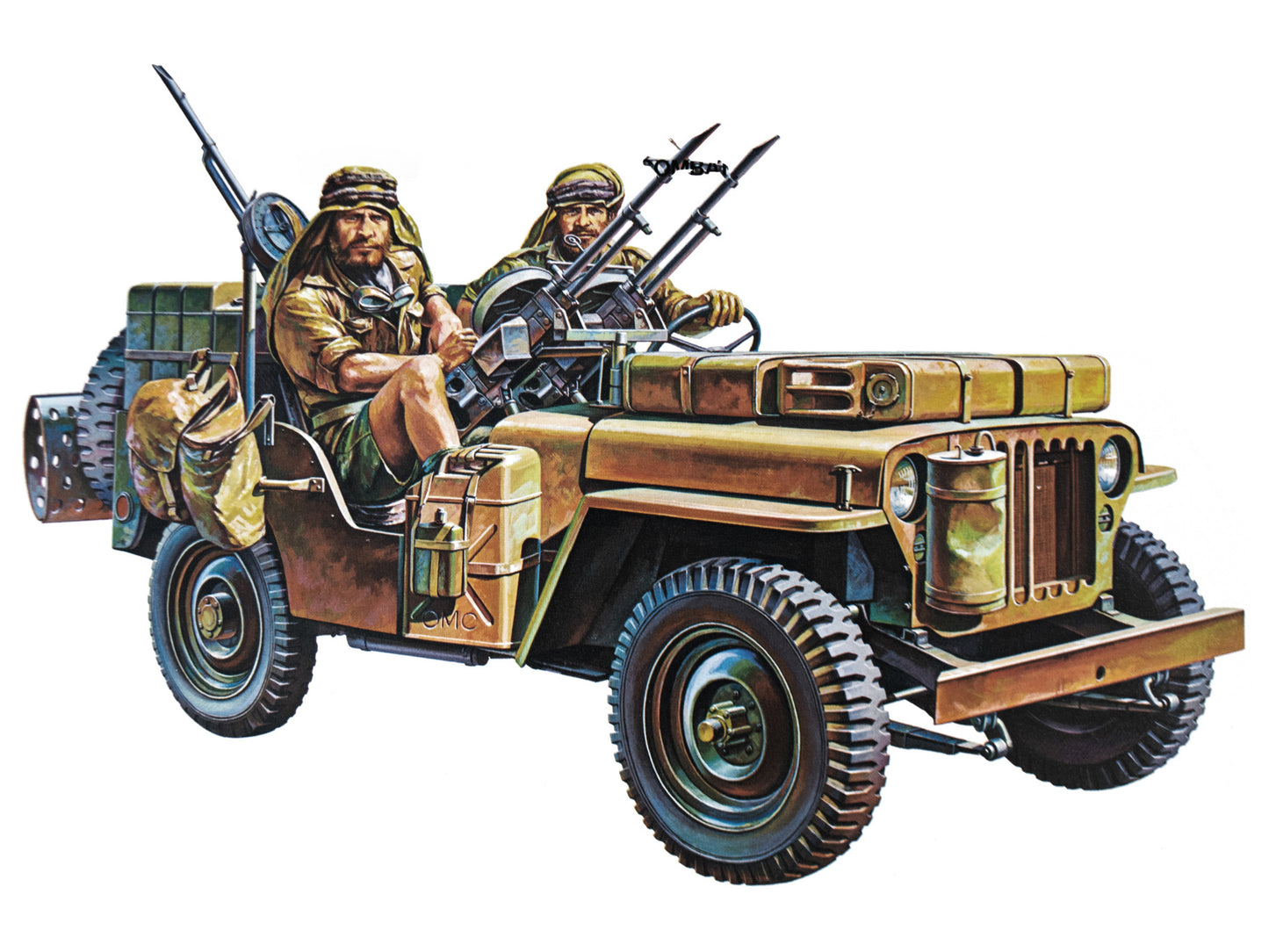 Tamiya 1/35th scale - British SAS Commando Jeep