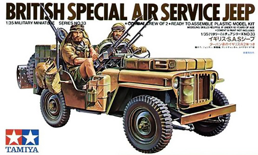 Tamiya 1/35th scale - British SAS Commando Jeep