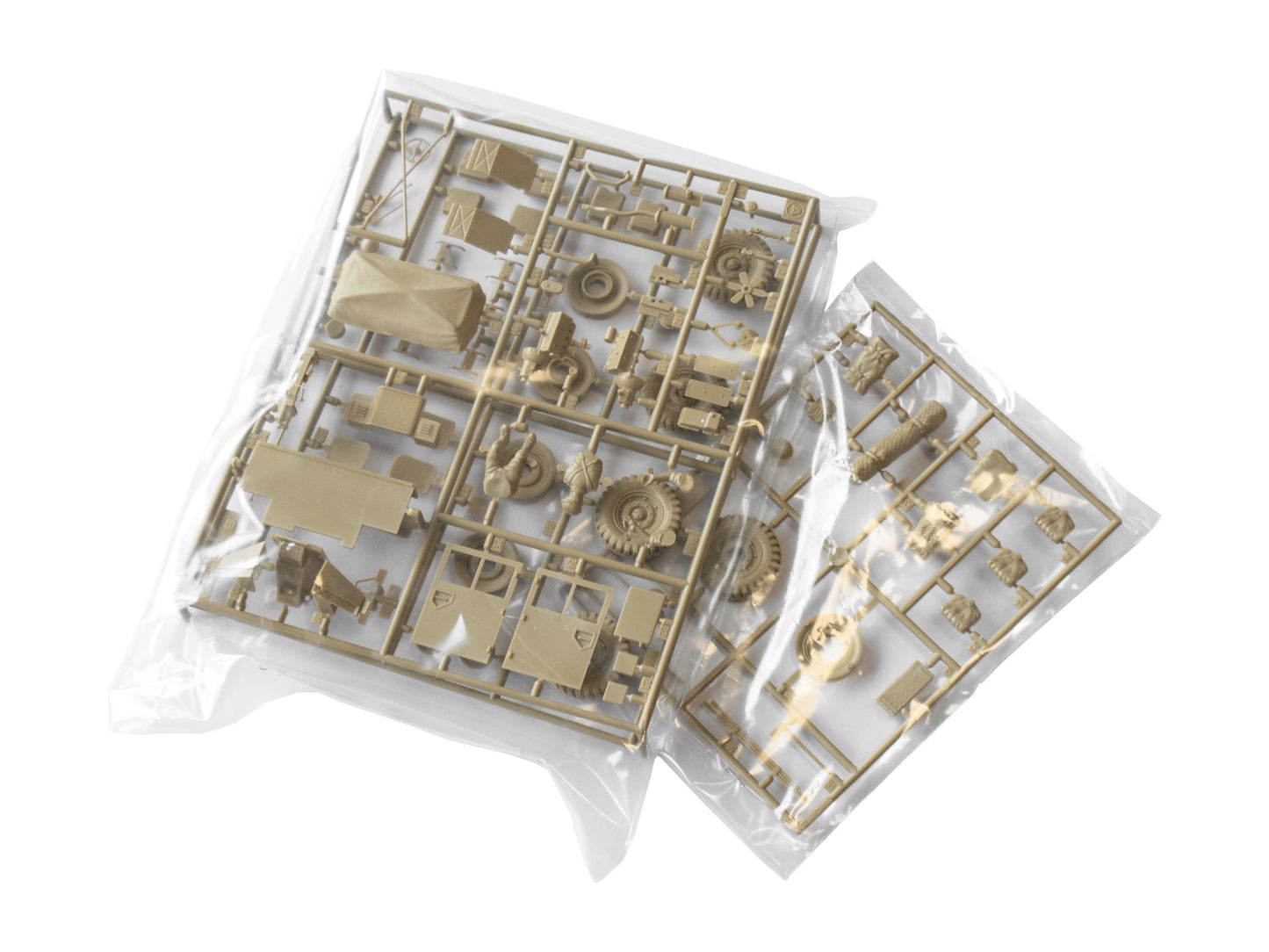 Tamiya 1/35th scale - British 25-pdr Field Gun & Quad Gun Tractor