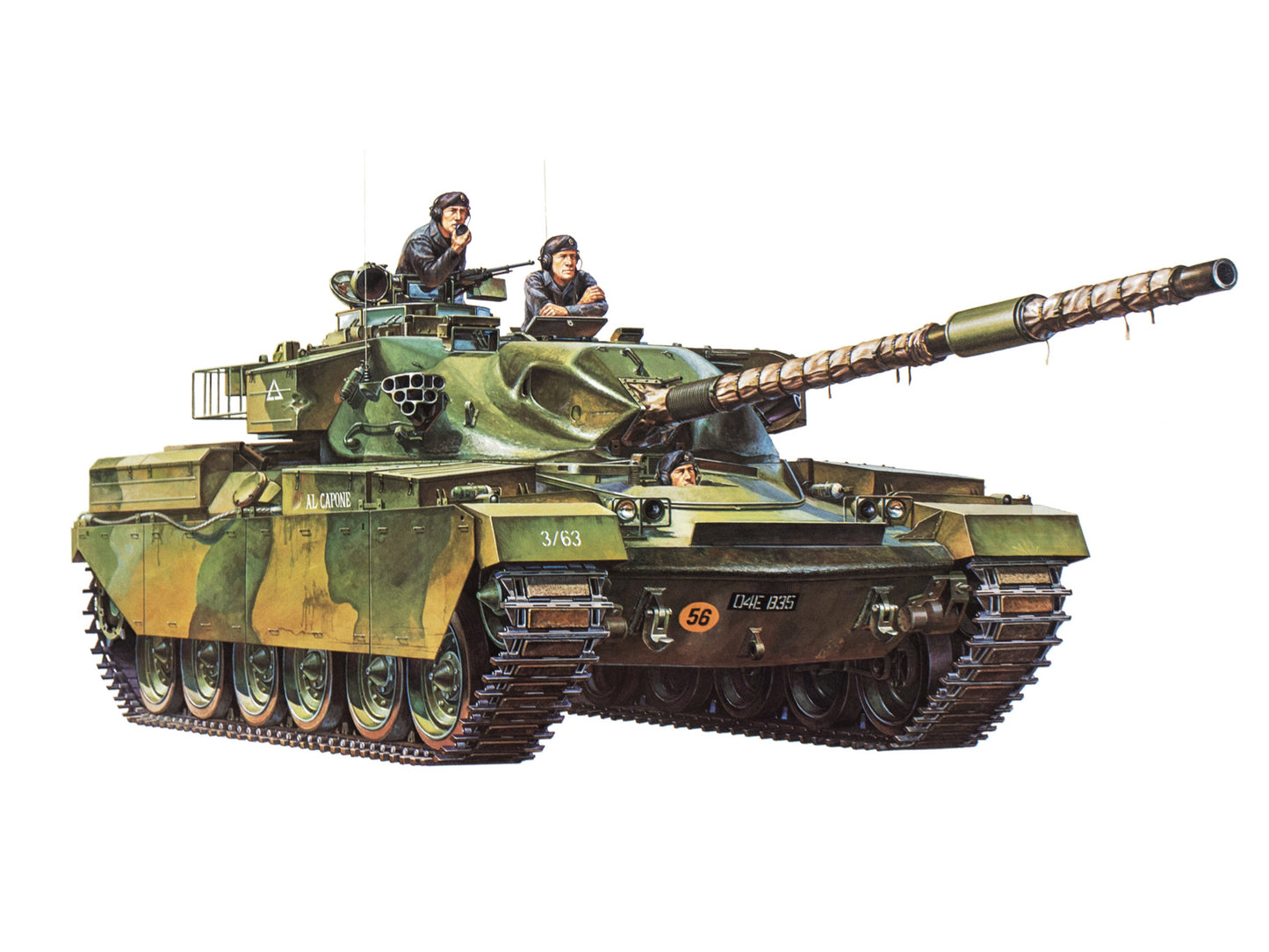 Tamiya 1/35th scale - British Chieftain Mk.5 Tank