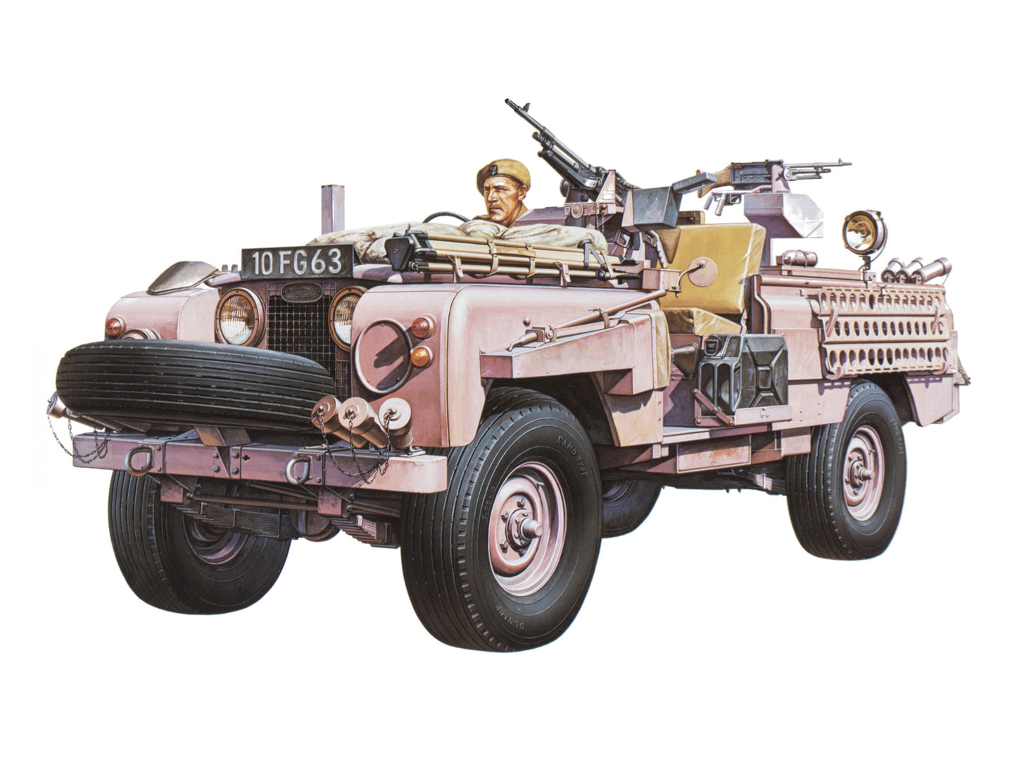 Tamiya 1/35th scale - SAS British Pink Panther