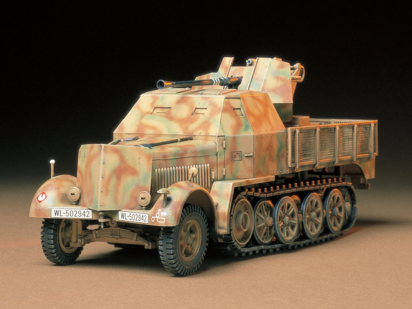 Tamiya 1/35th scale - German 8ton Semi-Track Flak 37 Sd.Kfz.7/2