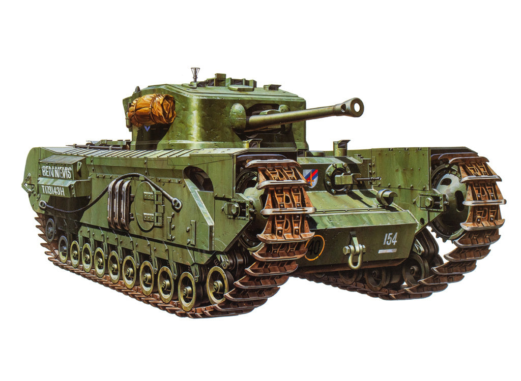 Tamiya 1/35th scale - Infantry Tank Mk.IV Churchill Mk.VIII
