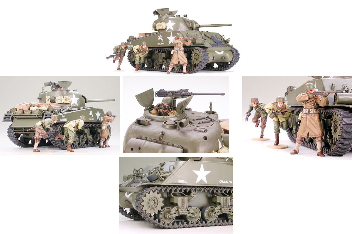 Tamiya 1/35th scale - U.S. M4A3 Sherman 75mm Gun Late