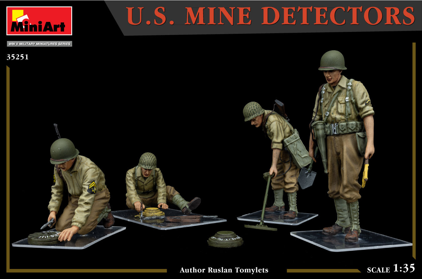 Miniart 1/35th scale US Mine Detectors