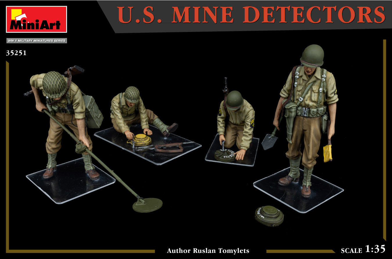 Miniart 1/35th scale US Mine Detectors