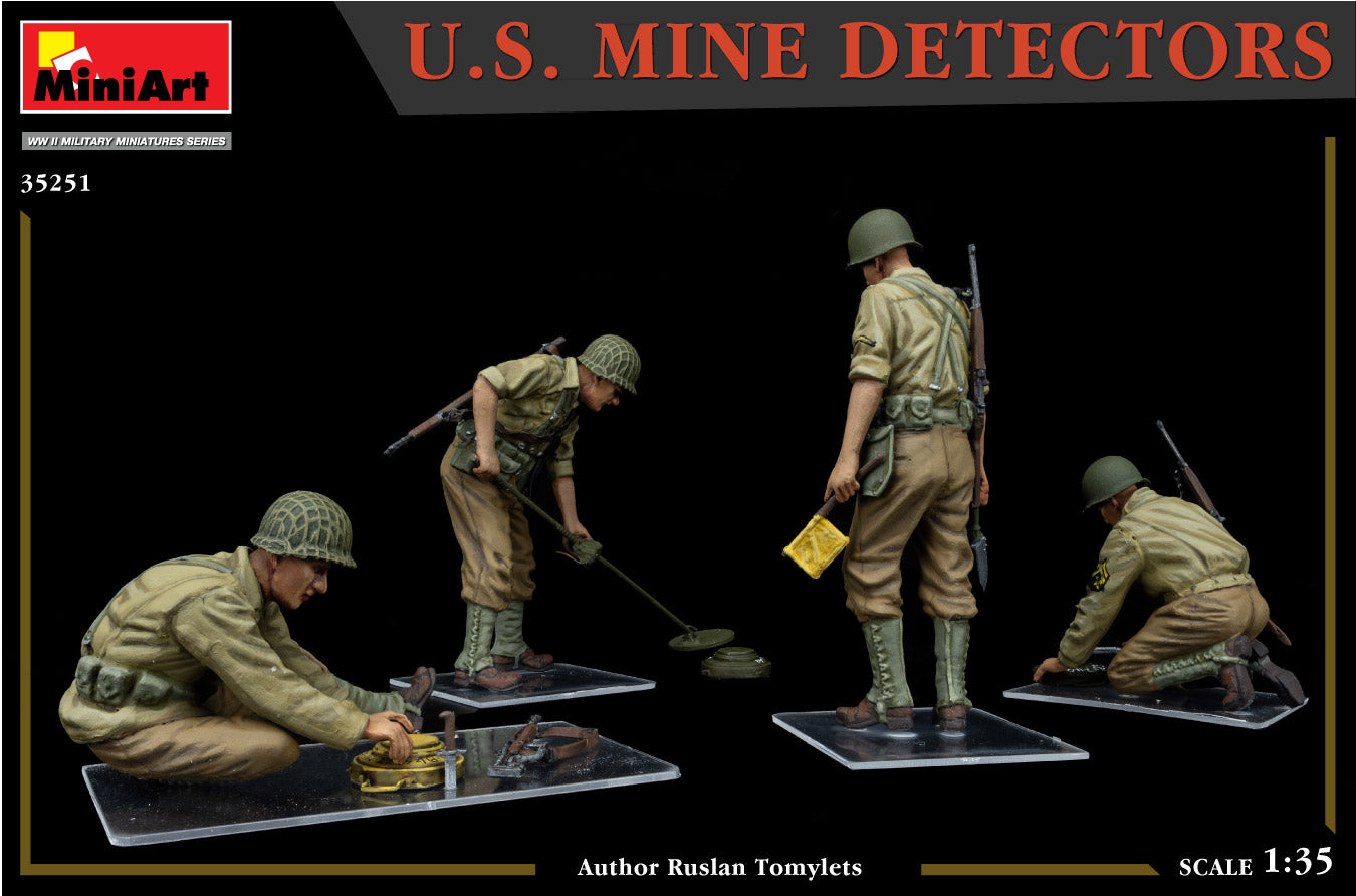 Miniart 1/35th scale US Mine Detectors