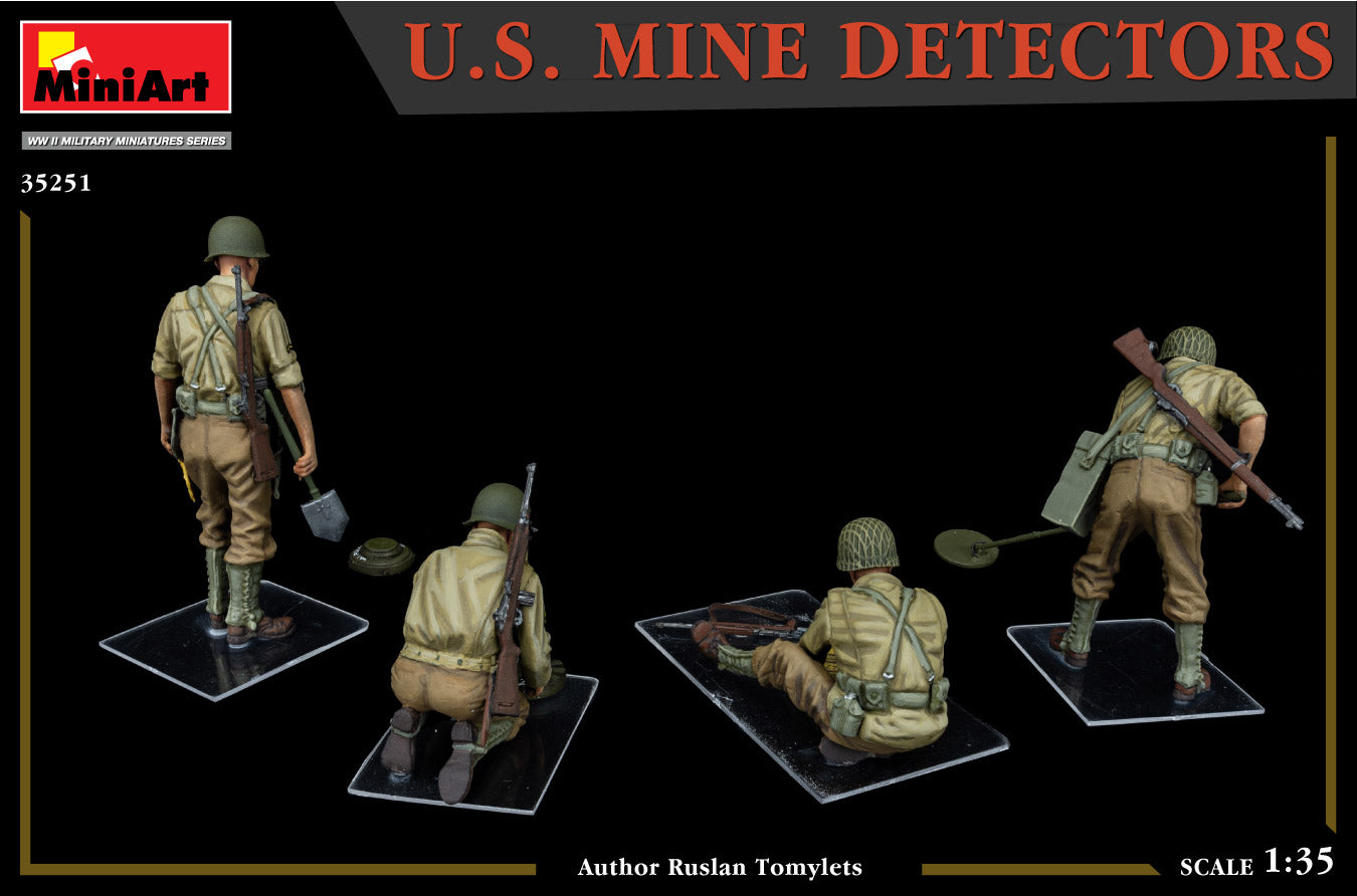 Miniart 1/35th scale US Mine Detectors