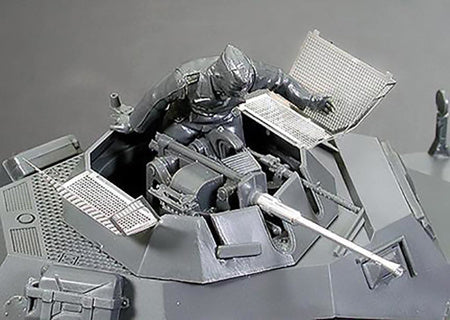 Tamiya 1/35th scale Sd.kfz.222 Leichter Panzerspahwagen (4x4)