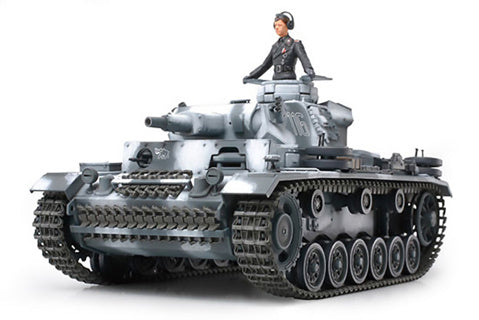 Tamiya 1/35th scale - German Pz.Kpfw. III Ausf.N