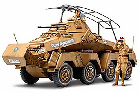Tamiya 1/35th scale Sd.kfz.232 Schwerer Panzerspahwagen 8-Rad "Afrika-Korps"