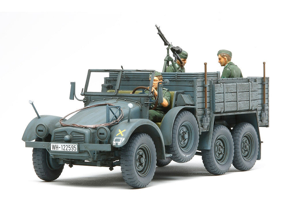 Tamiya 1/35th scale 6x4 Truck Kruppp Protze Personnel Carrier (Kfz. 70)