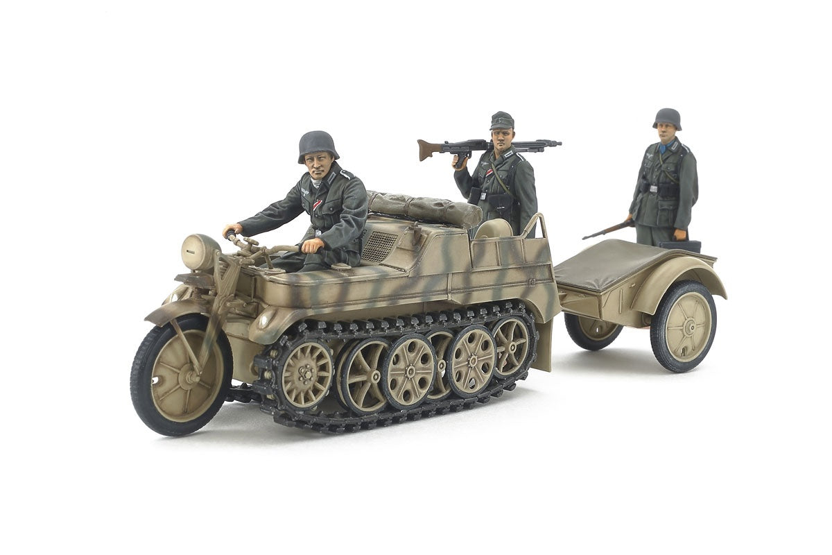 Tamiya 1/35th scale - German Sd.Kfz.2 Kettenkraftrad Mid Production
