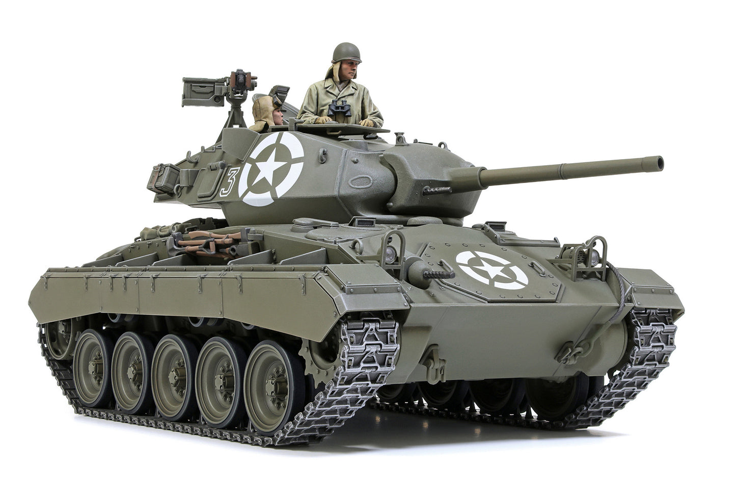 Tamiya 1/35 scale U.S. Light Tank M24 Chaffee European Theatre