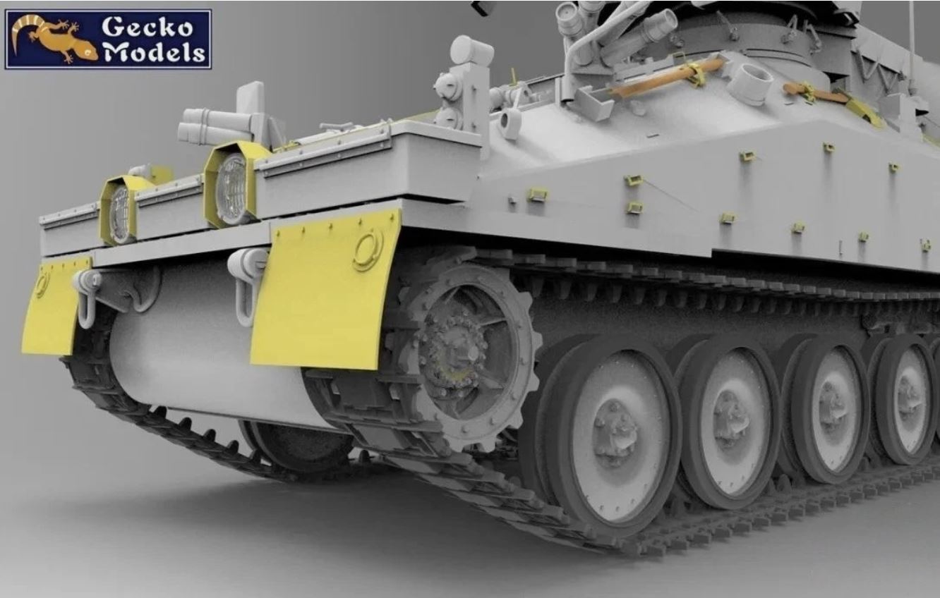 Gecko Models 1/35 Ukraine FV103 CVR(T) Spartan APC w/HMB Turret Kit