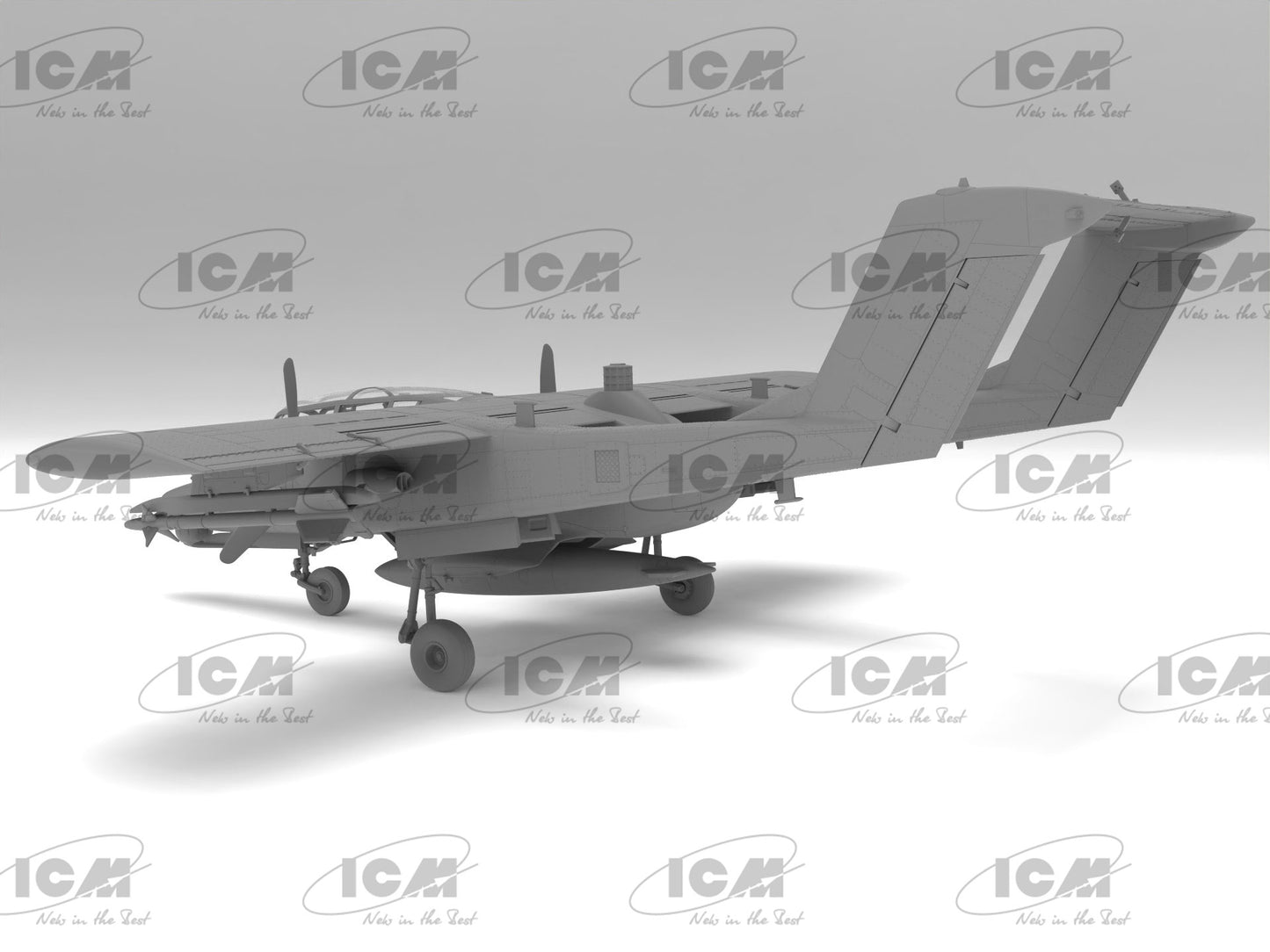 ICM 1/48th scale 1991 'Desert Storm' OV-10A and OV-10D+ (2 kits in 1 box)